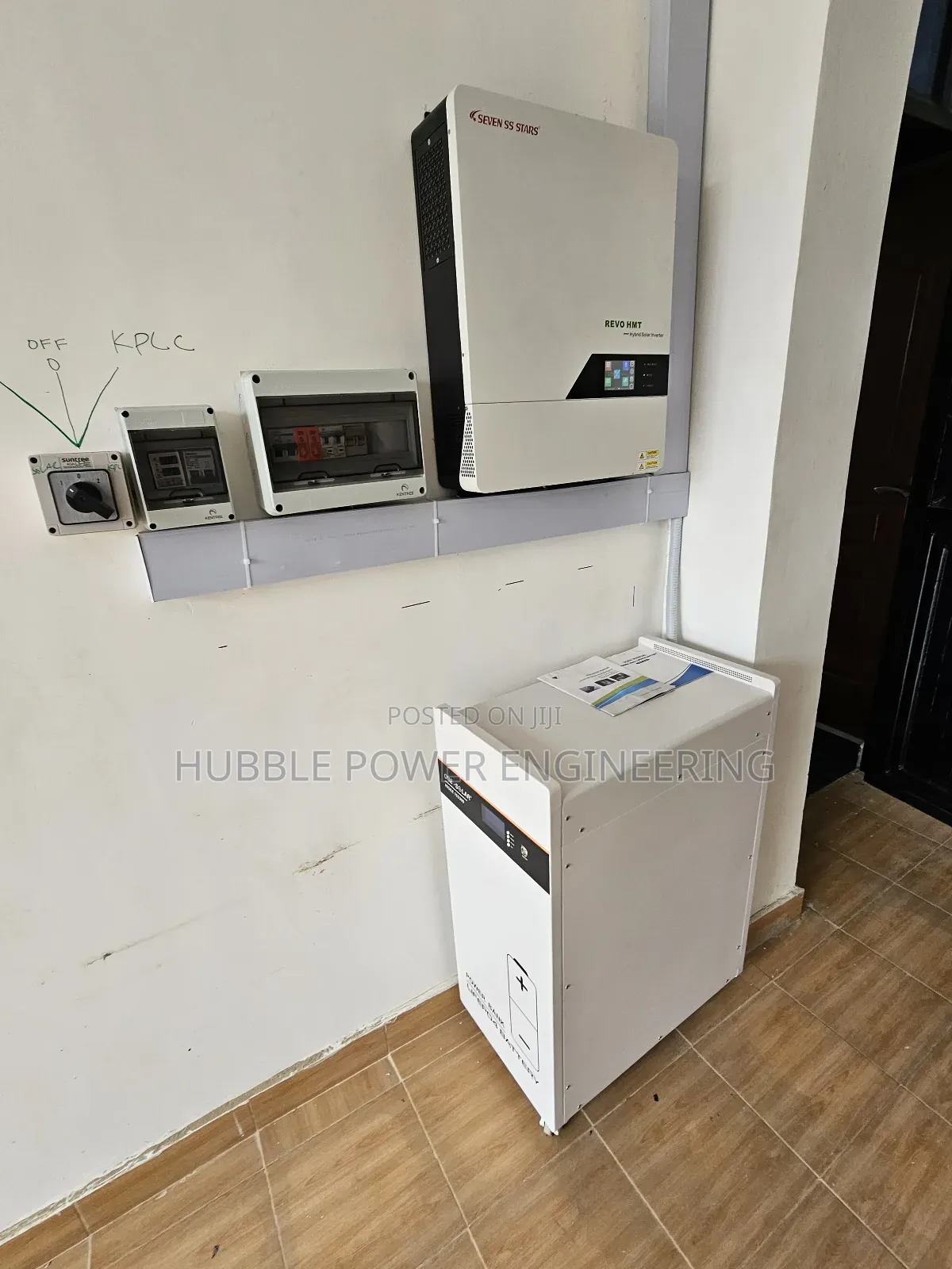 15kwh Lithium Battery 10kva Hybrid Solar System Installation