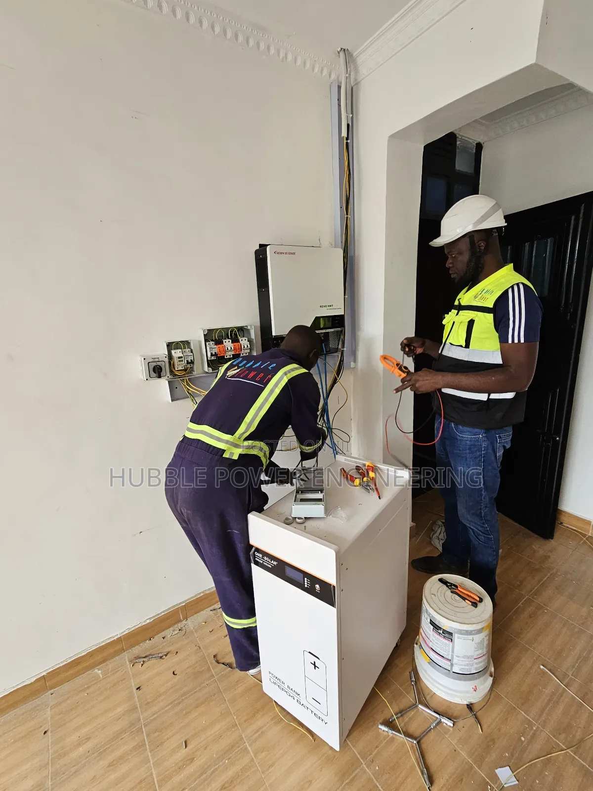 15kwh Lithium Battery 10kva Hybrid Solar System Installation