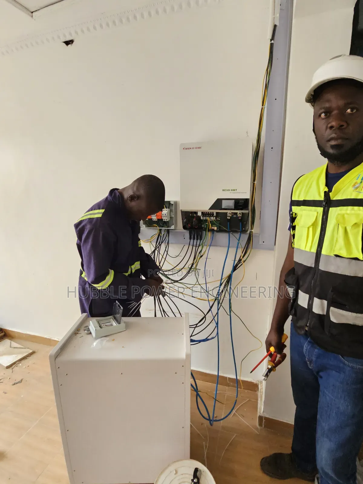 15kwh Lithium Battery 10kva Hybrid Solar System Installation