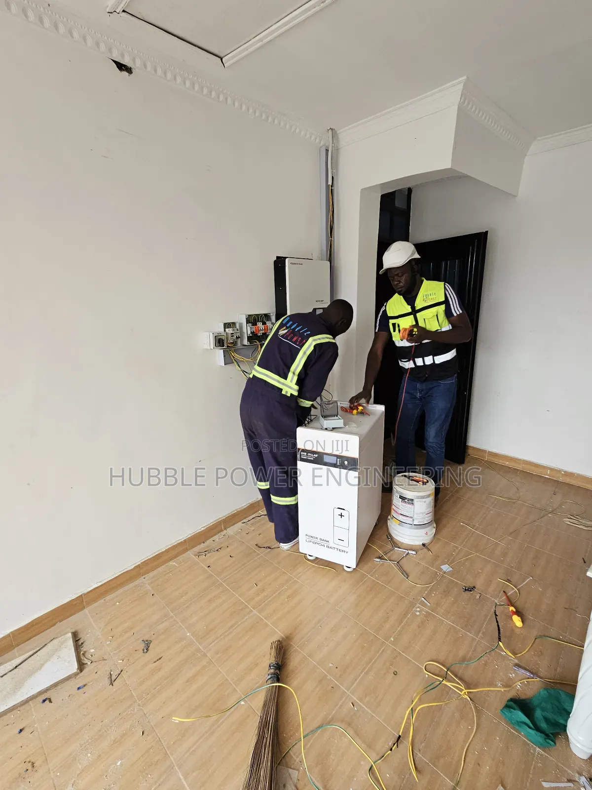 15kwh Lithium Battery 10kva Hybrid Solar System Installation