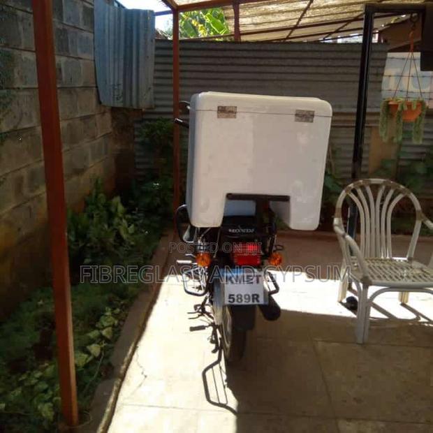 Fiberglass Carrier/Courier Box For Motorbike - thumbnail 3