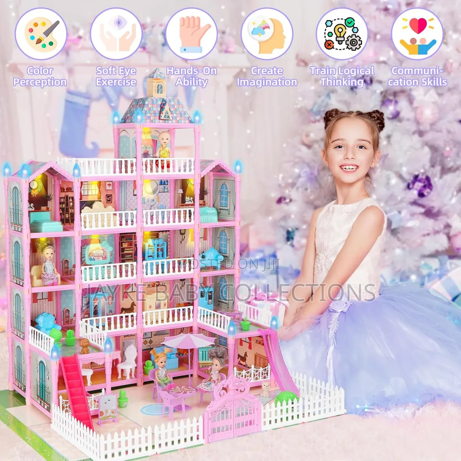Pretend Kids Doll House