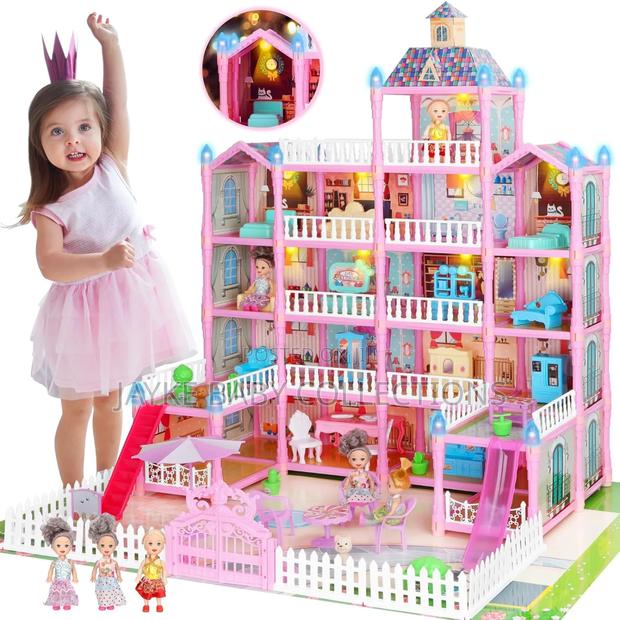Pretend Kids Doll House - thumbnail 2