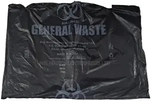 Biohazard Bags Yellow, Red, Black, Purple) 24'' X 24'' & 30'' X 36''