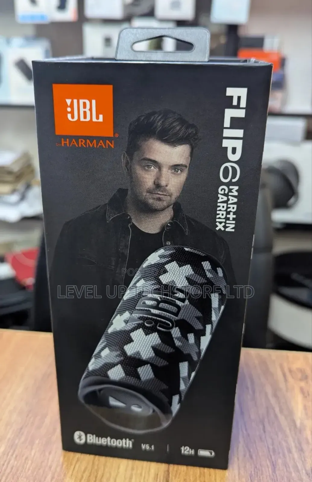 JBL X Martin Garrix Flip 6 Portable Bluetooth Speaker