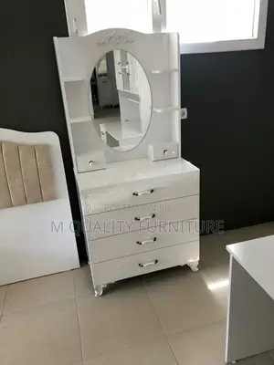 White Dressing Mirror Closet