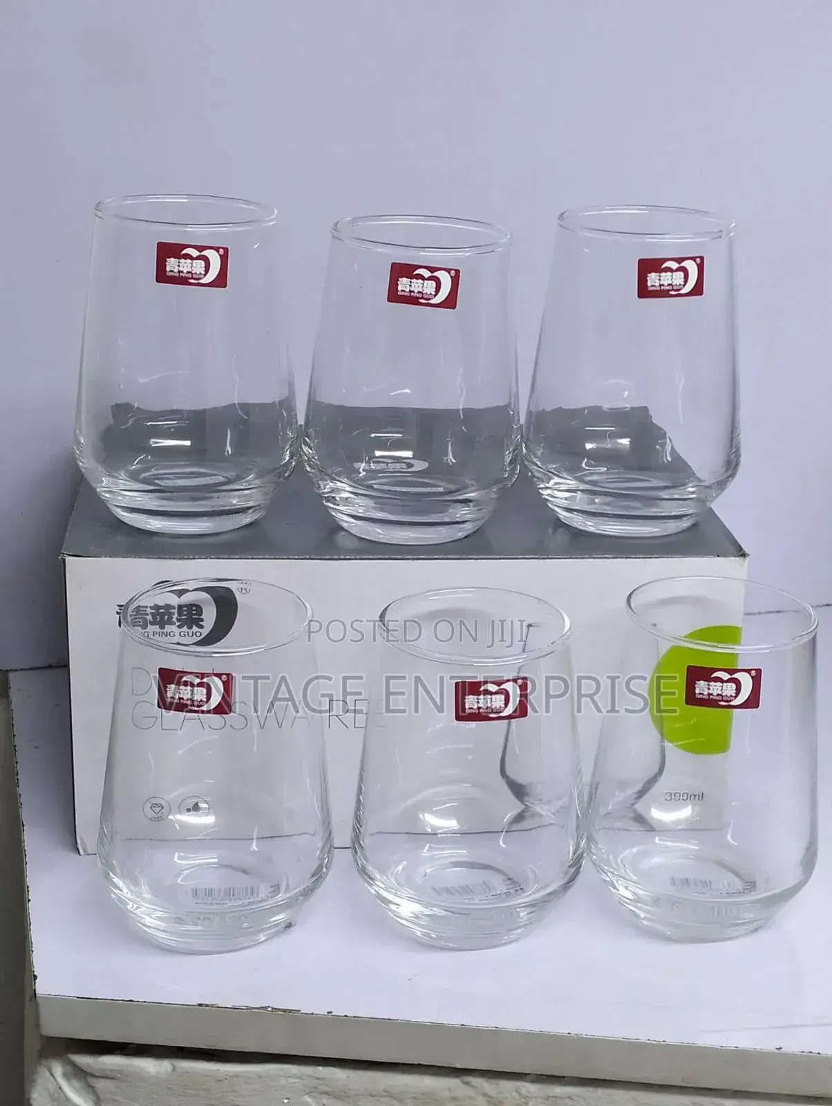 390ml Whisky Glass 6pcs