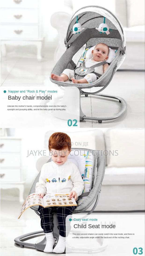 3-in-1 Baby Swing Rocker Sleeper - thumbnail 4