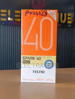 New Tecno Spark 40 Pro+ 128 GB Black - main view