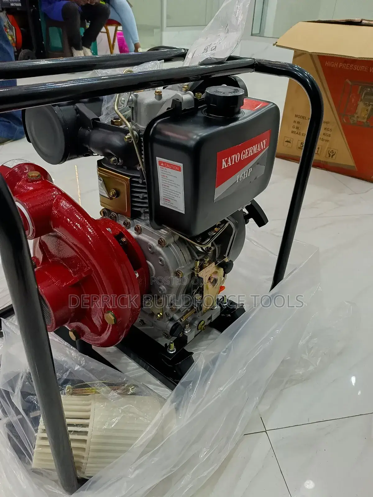 Kato Germany 3" Diesel Water Pump 16hp