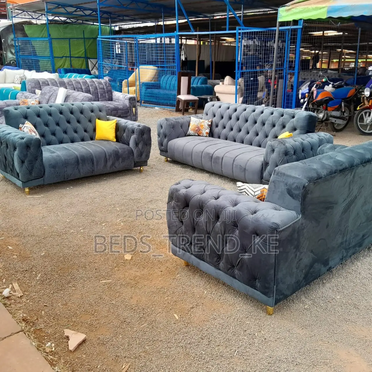 Chester Seat 7 Seater Sofa 3,2,2