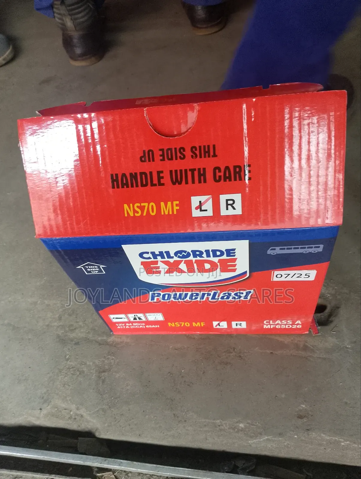 Car Battery Ns70 12v
