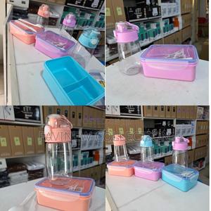2pcs Kids Lunch Box With Water Bottle - main view