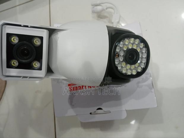 Wireless 4g Dual Lens Camera With Full Colour Night Vision