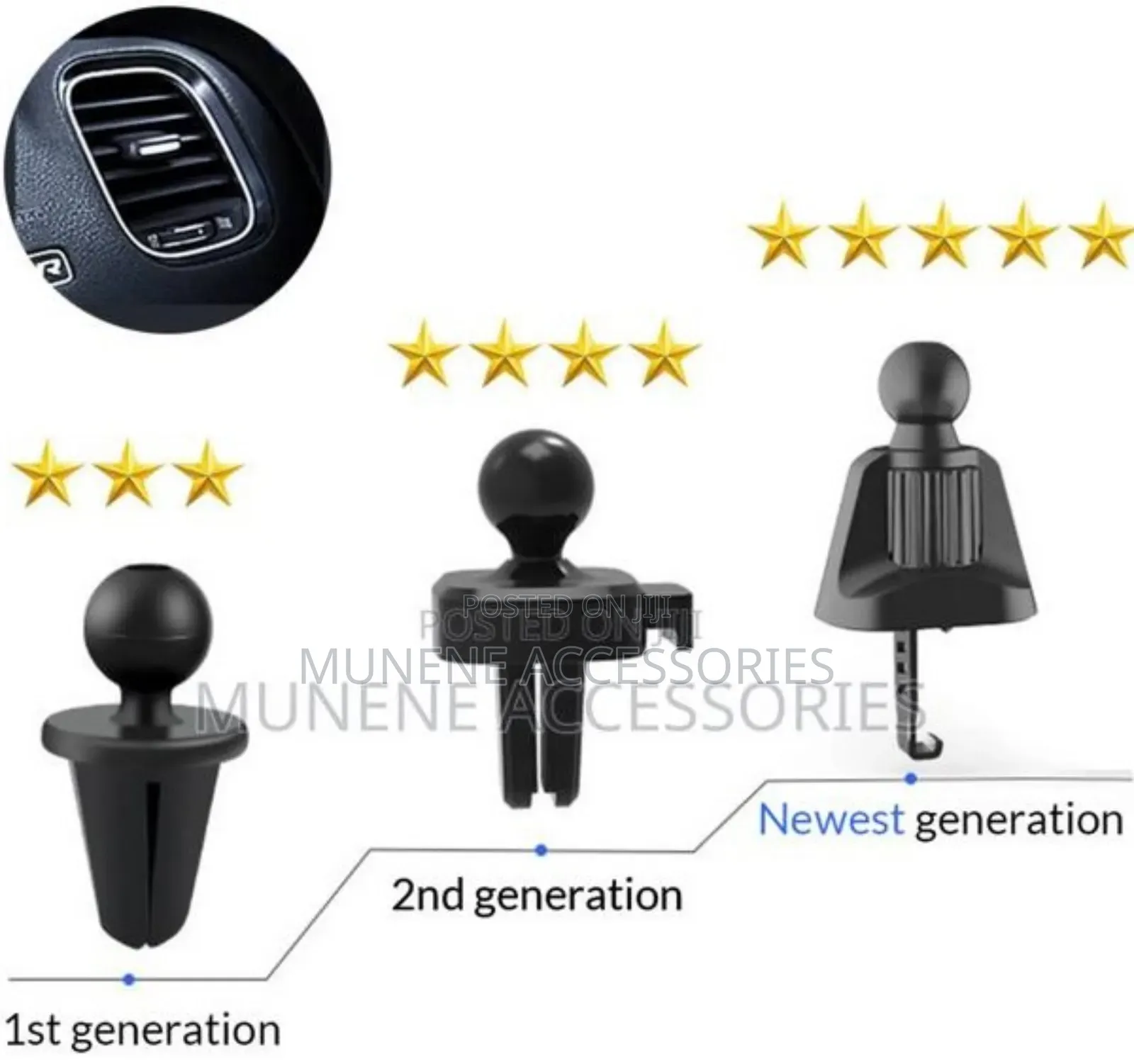 Universal Magnetic Car Phone Holder Air Vent For All Model
