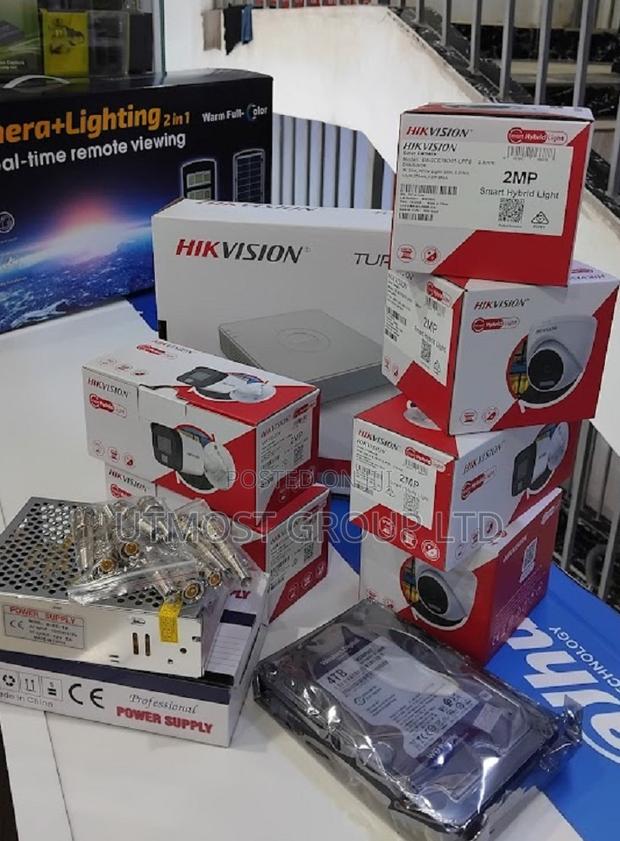 4 Channel 1080p CCTV Camera Full Kit(Reliable Security)