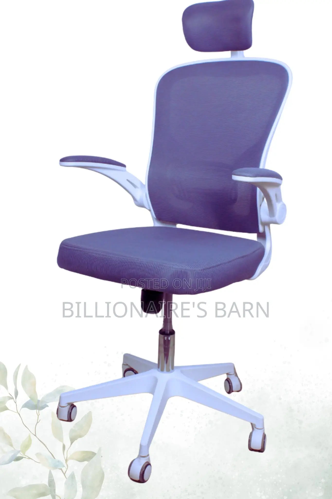 Office Chair; Desk Chair With Lumbar Support and Height