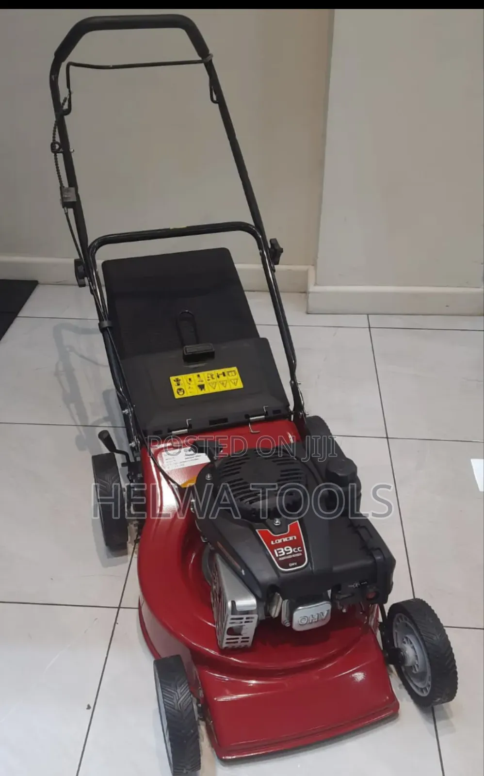 Gasoline Hand Push Lawn Mower 18"