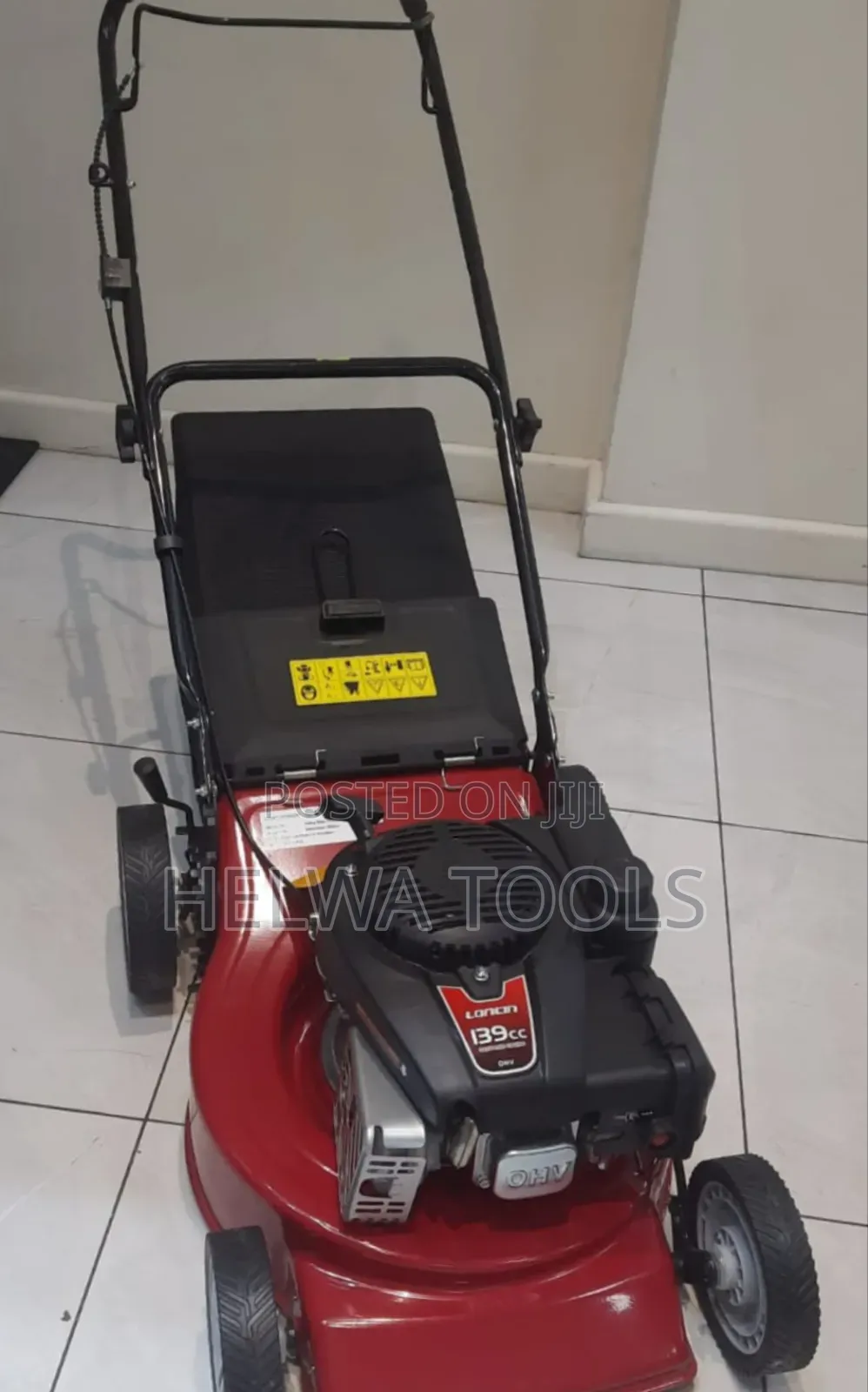 Gasoline Hand Push Lawn Mower 18"