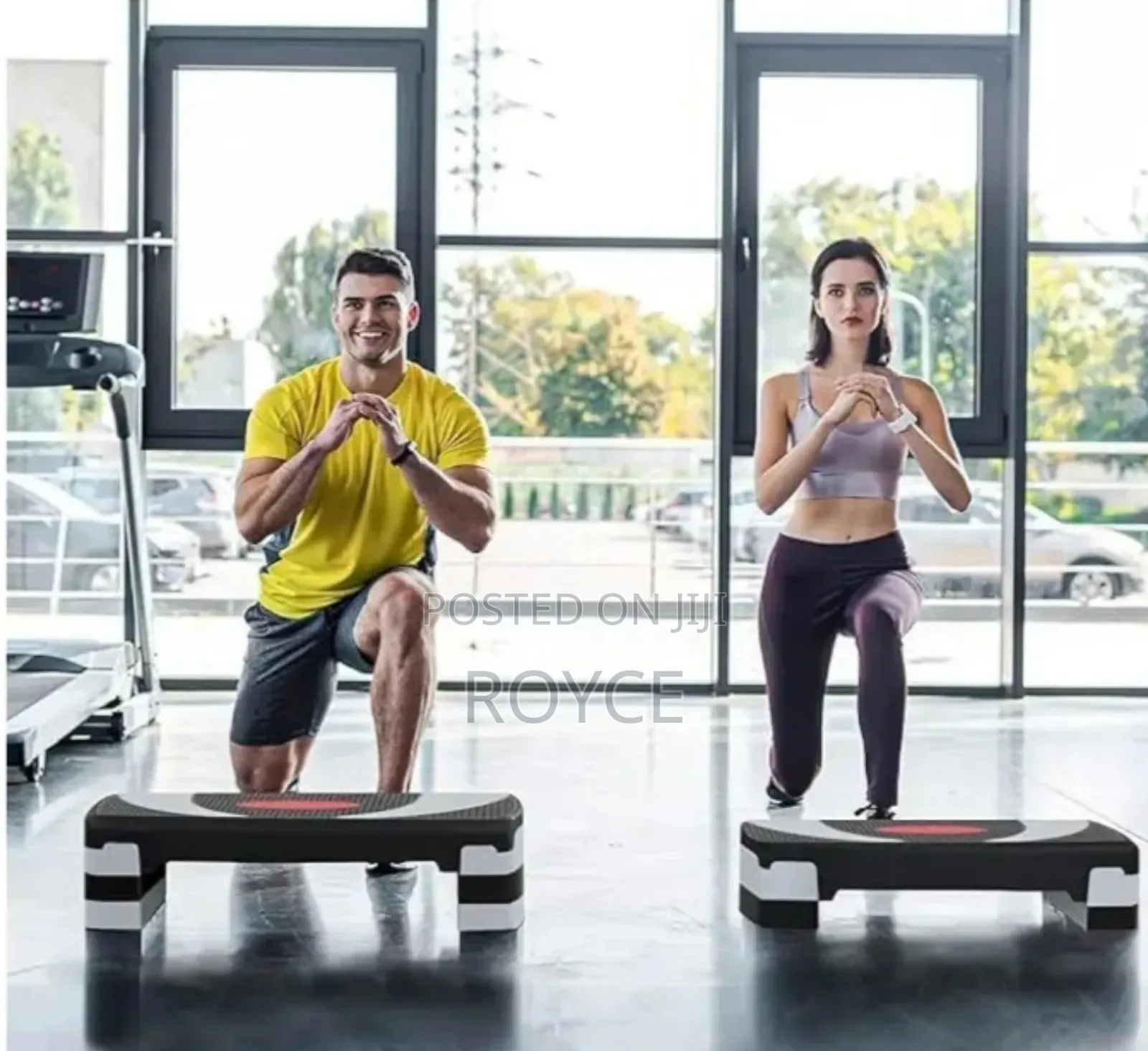 Adjustable Aerobic Stepper Platform