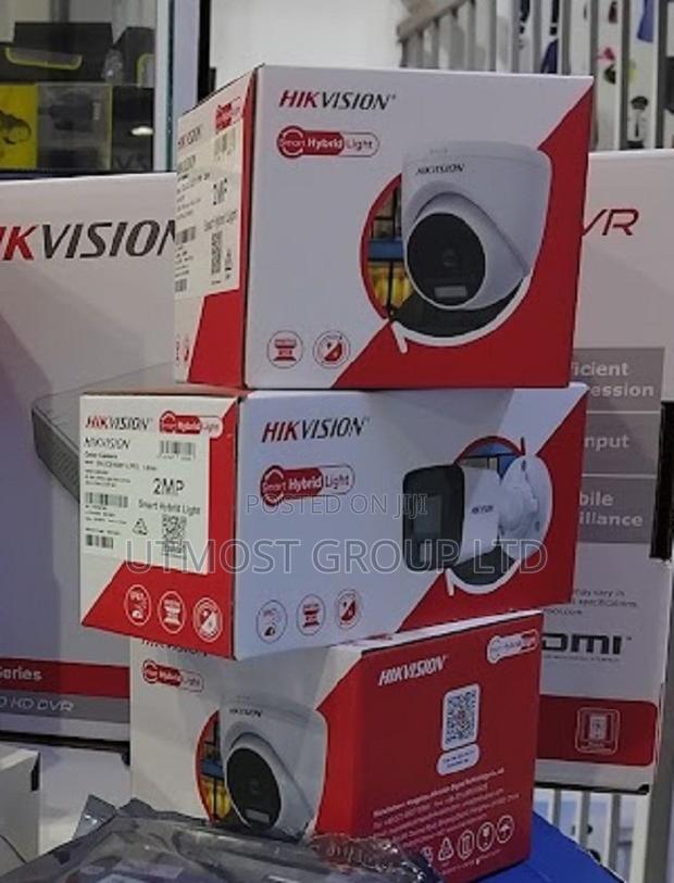 Hikvision CCTV Color Day With 4 Channel DVR Machine Series