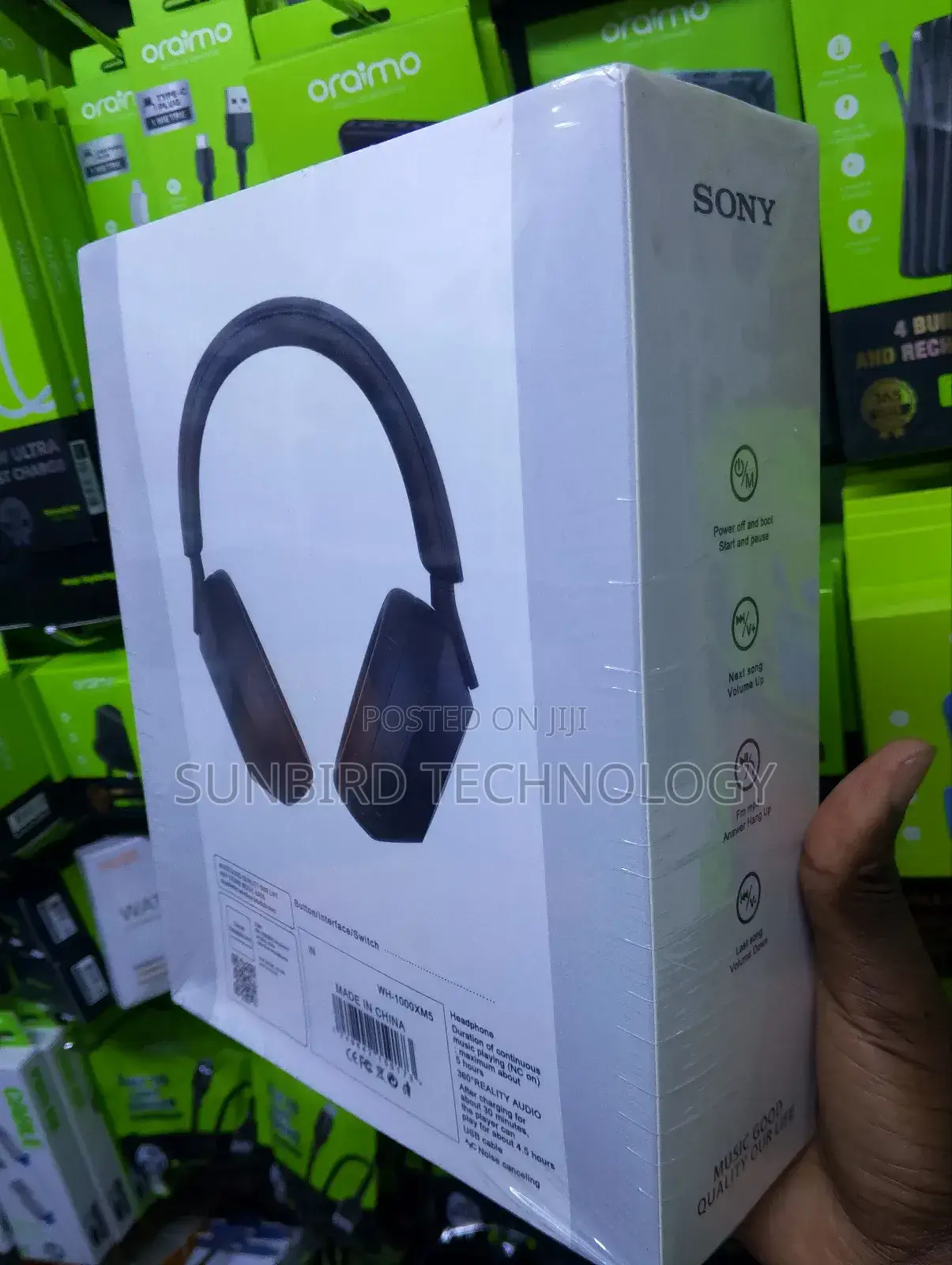 Over-Ear Sony (Anc)Headphones Wh-1000xm5.