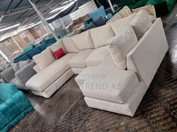 Modular 9 Seater U Seat Sofa