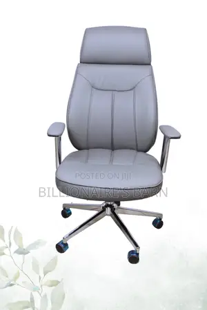 Executive Leather Ergonomic Adjustable Office Chair