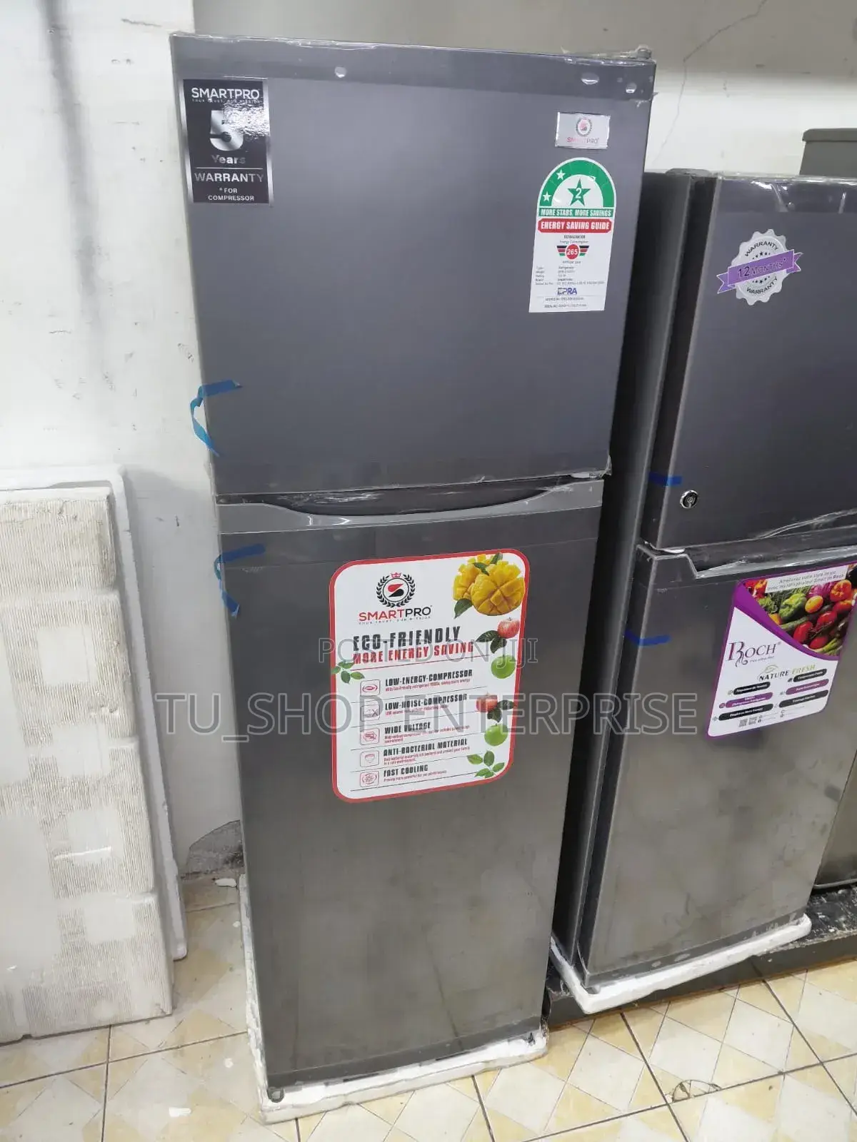 Smartpro 168litres Double Doorfridge(Sfr-210dt-I)