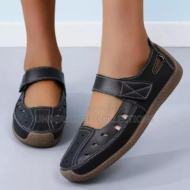 High Quality Flat Leather Shoes - main view