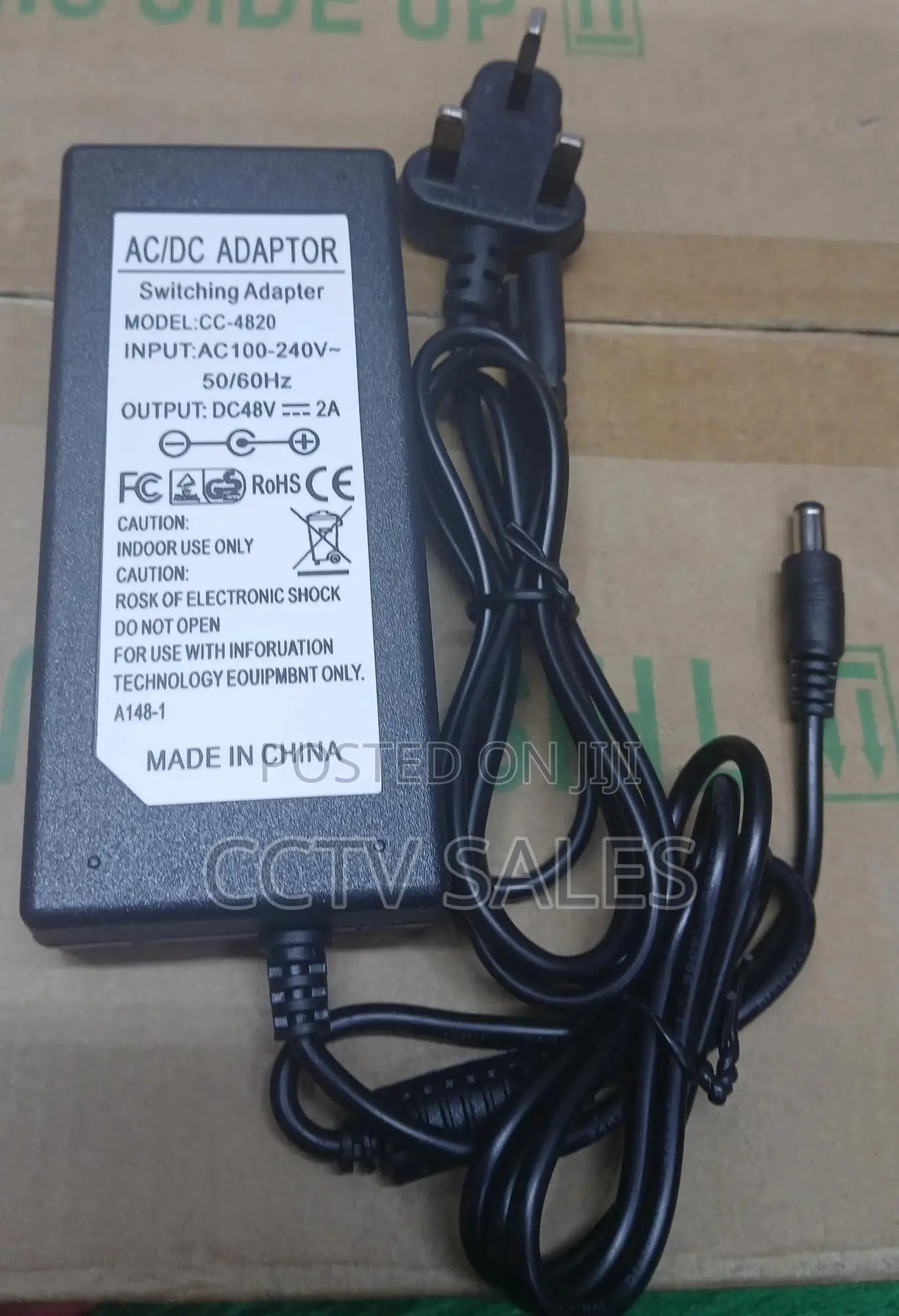 48v 2a Adapter Power Cable