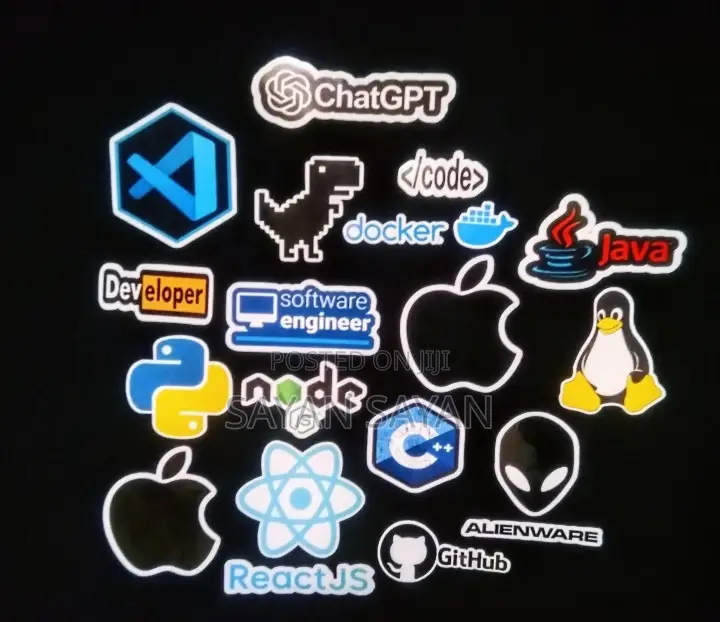 Phone Laptop Stickers.