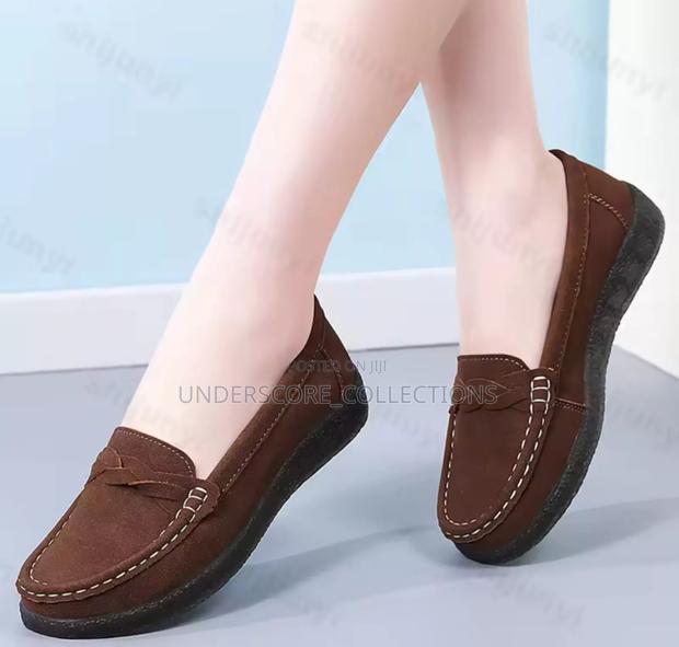 Brown Loafer Shoes - main view
