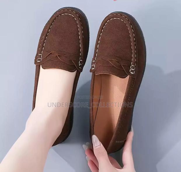 Brown Loafer Shoes - thumbnail 3
