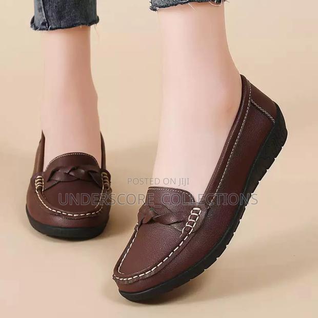 Brown Loafer Shoes - thumbnail 4