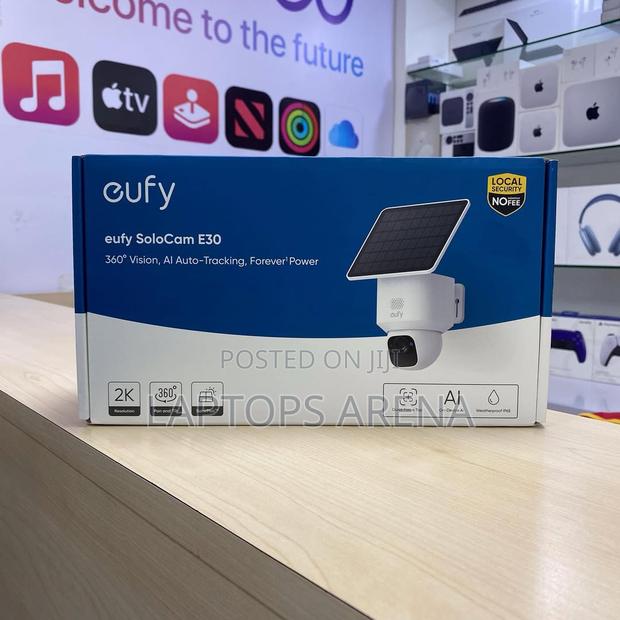 Eufy Security Solocam E30 Solar-Powered Outdoor Pan Tilt