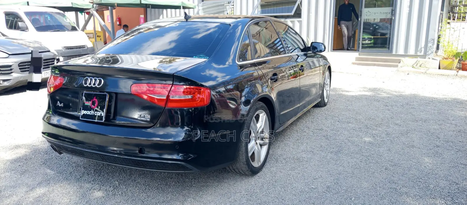 Audi A4 2.0T Premium 4dr Sedan (2.0L 4cyl Turbo CVT) 2015 Black