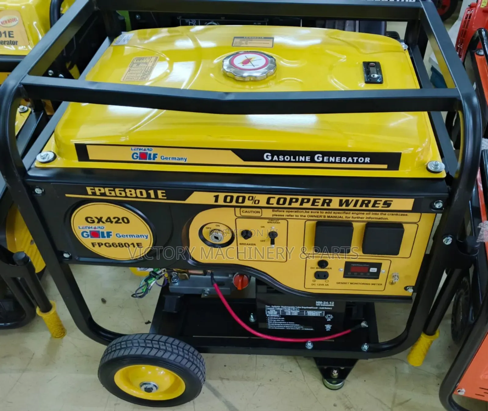 Lenhard Golf Germany Gasoline Generator 7.5kva