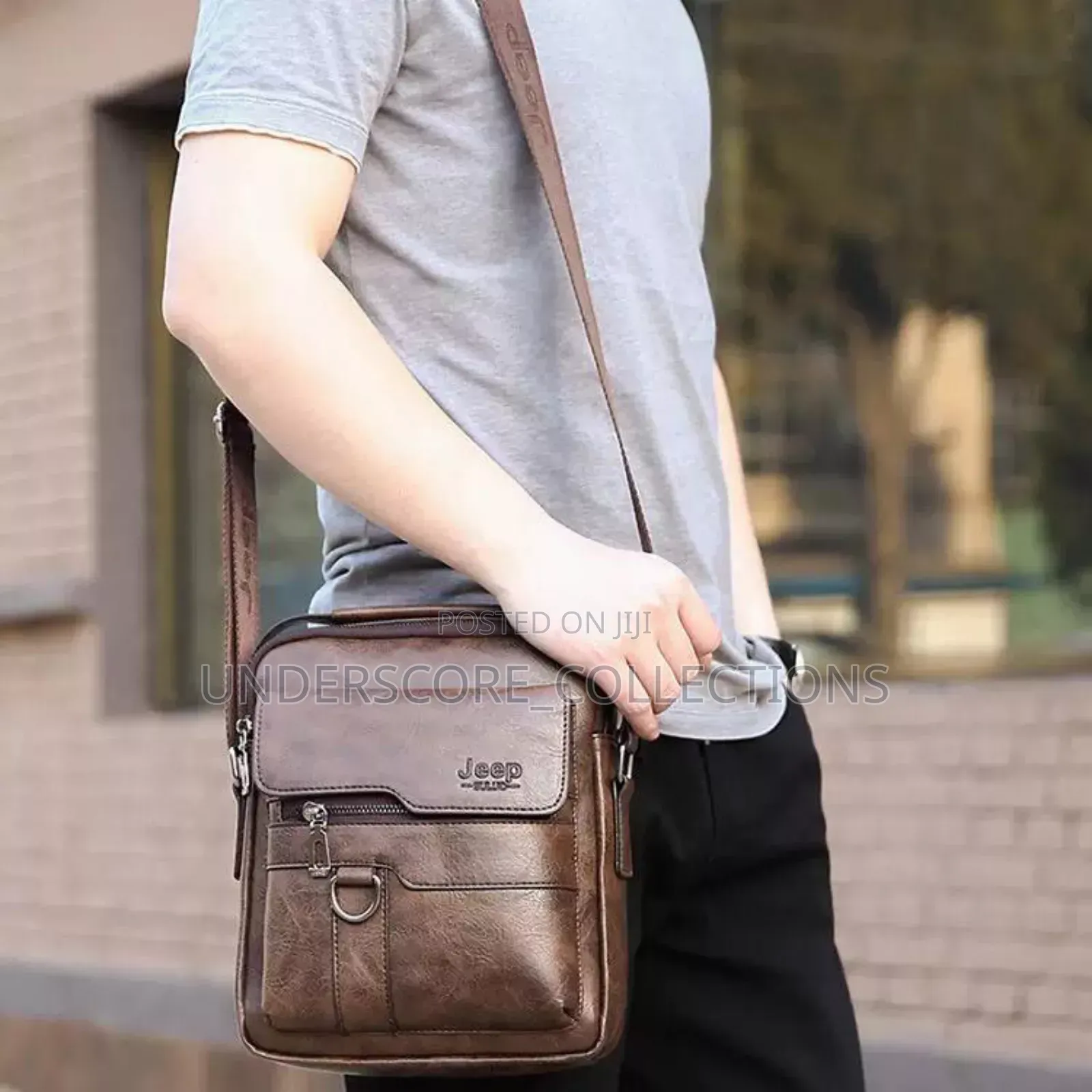 Dark Brown Messenger Bags