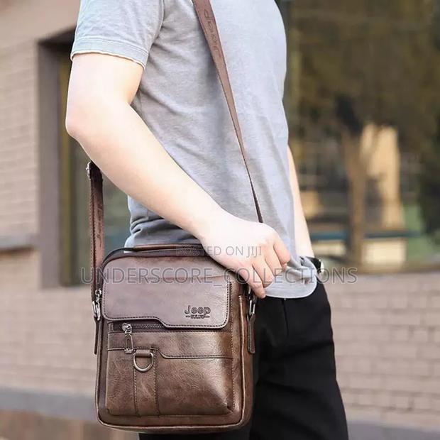 Dark Brown Messenger Bags - thumbnail 2