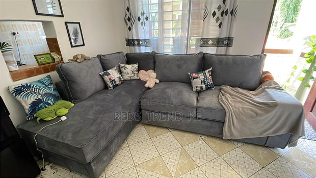Grand Stylish 6 Seater L Sofa