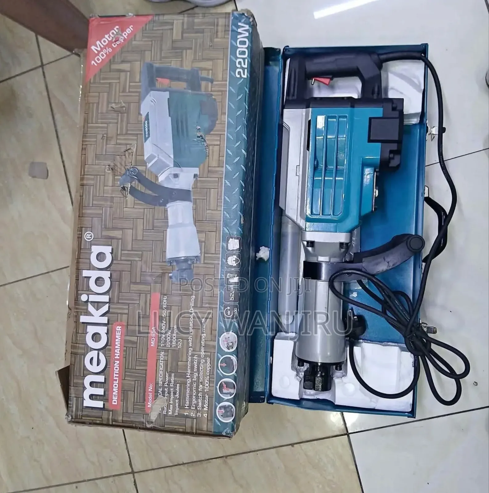 2200w Demolition Hammer Drill/ Jack Hammer Drill 2000w