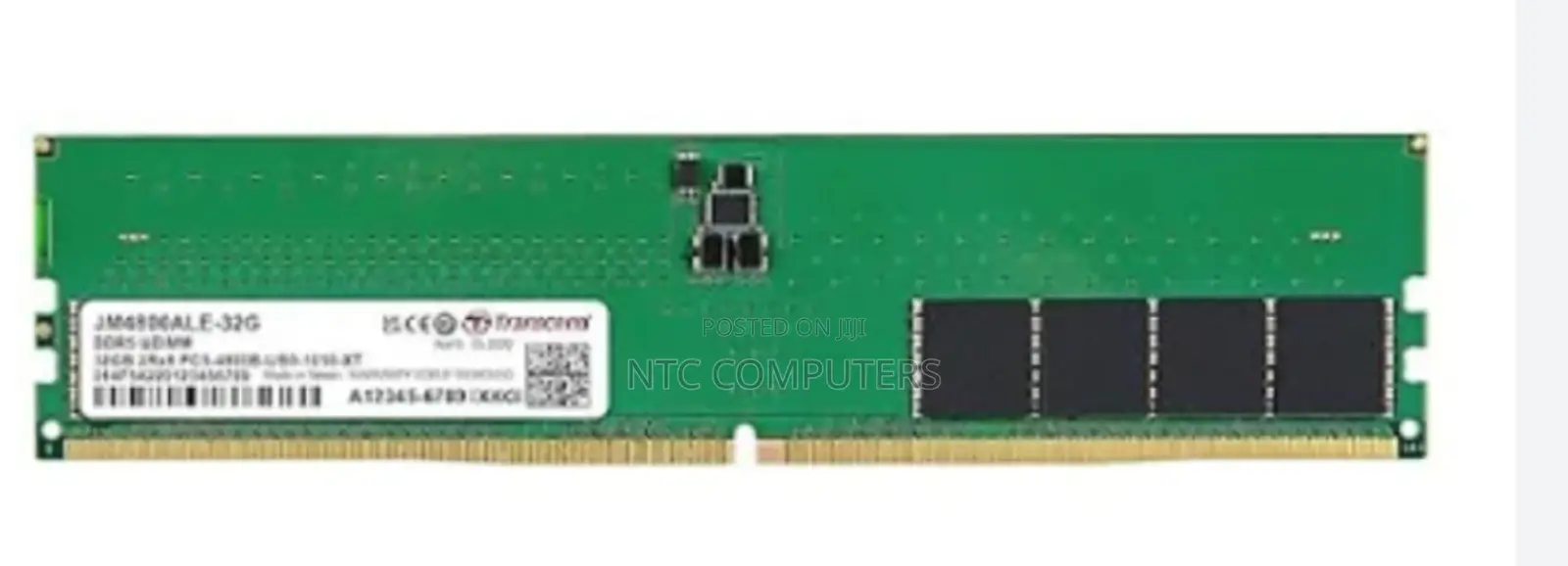 Transcend Desktop Ram Ddr5 32gb 4800