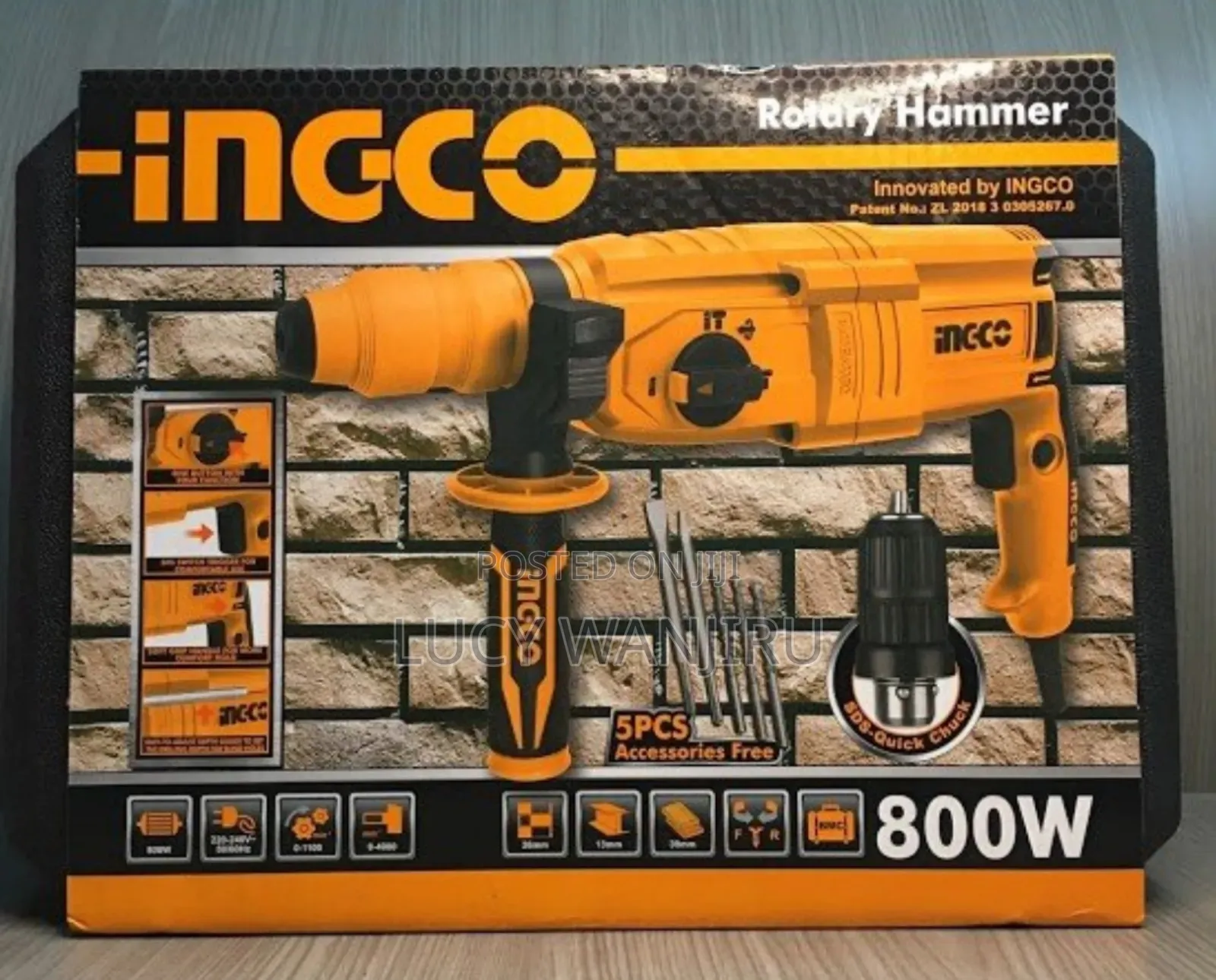 800w Rotary Hammer Drill/ Ingco Hilt Drill/ Ingco Rotary