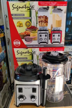 *Signature Commercial Blender 5litres 1800w
