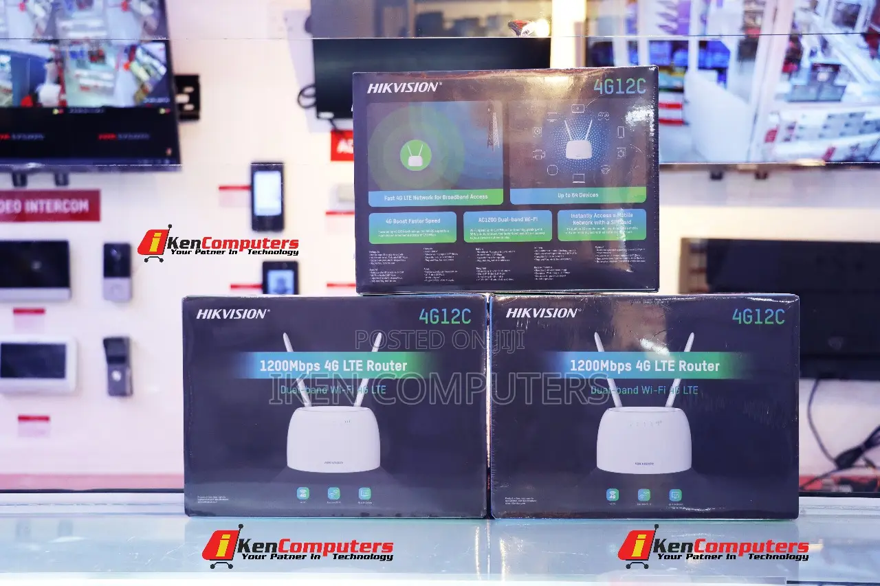 Hikvision Gigabit Port Wireless Router(Ds-3w4g12c)