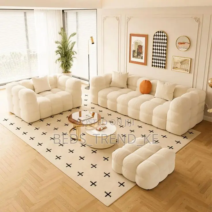 First Class Royal Bubble Sofa 3,2 With a Puff