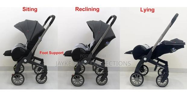 4in1 Stroller -carseat, Carrycot, Stroller Basket - thumbnail 7