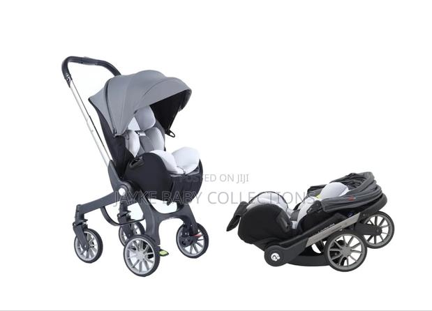 4in1 Stroller -carseat, Carrycot, Stroller Basket - thumbnail 8
