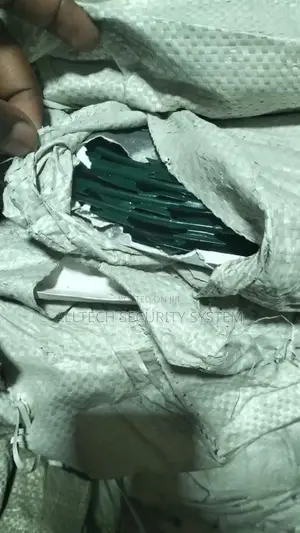 Double Galvanised Green Razor Wire